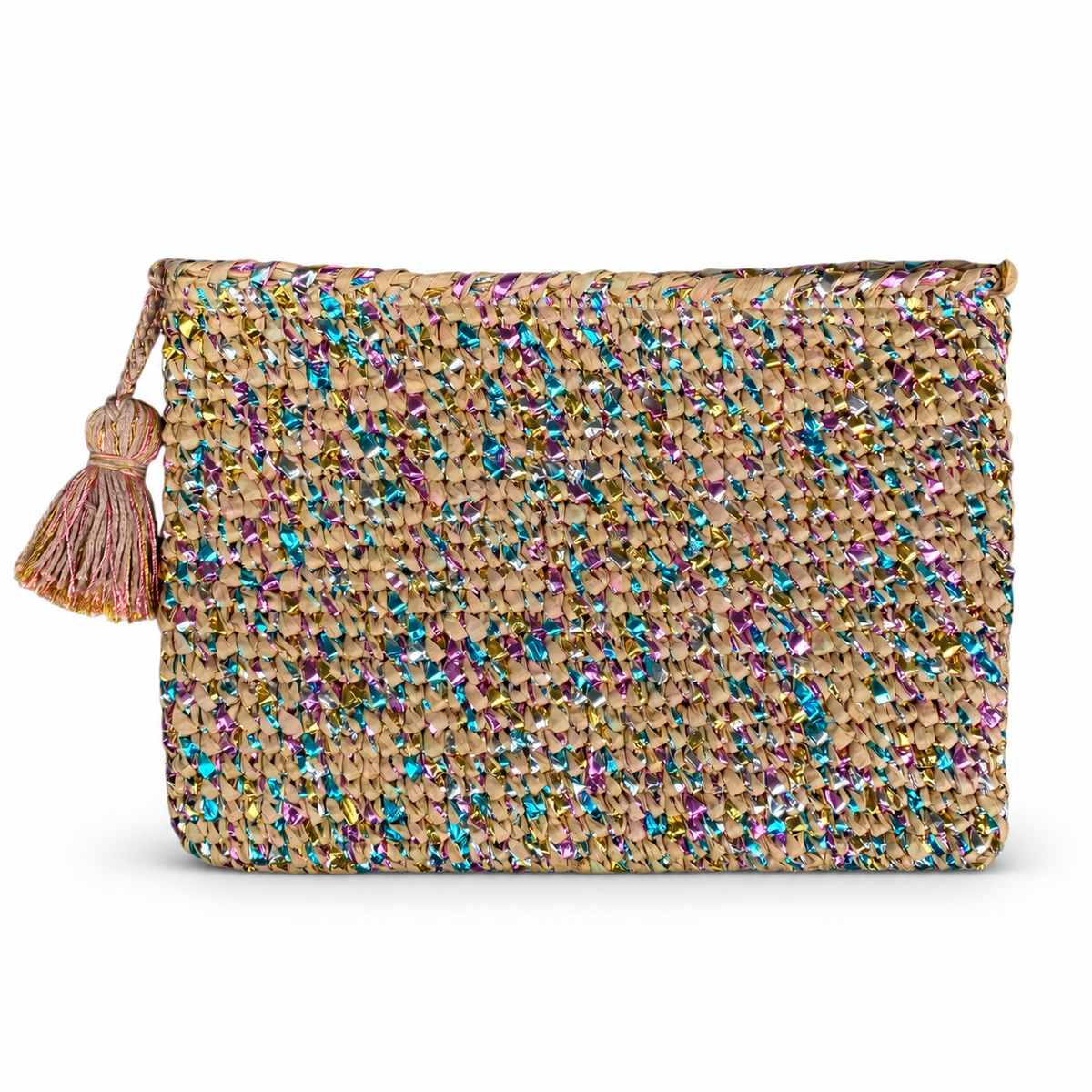 Cooperative Studio Bags — Metallic Clutch — Çok Renkli