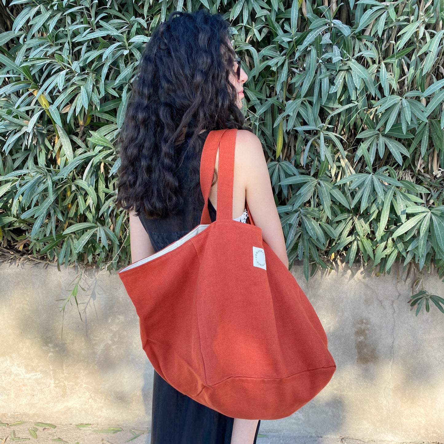 Cube Bag Linen