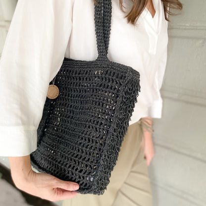 Tasseled Paper Tote ÇantalarvvCOOPERATIVESTUDIO Cooperative Studio ##color##