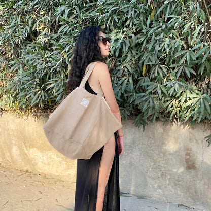 Cube Bag Linen
