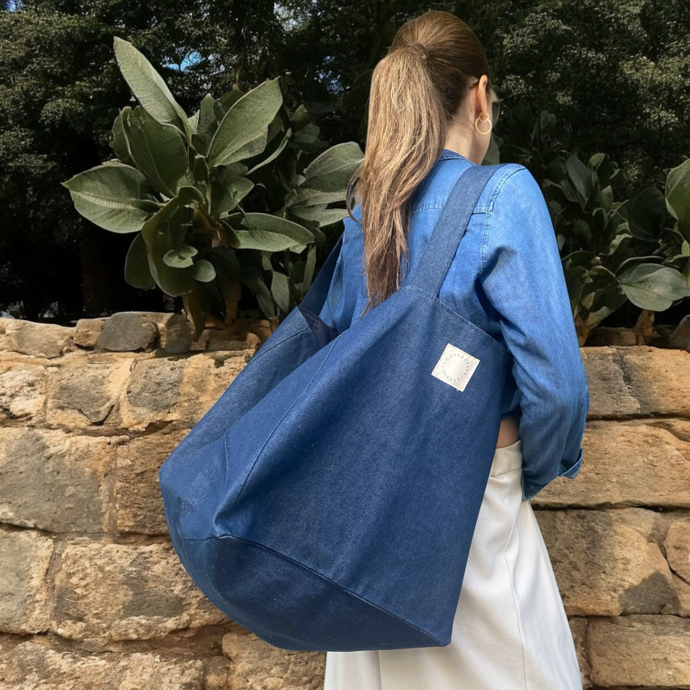 Cube Bag Denim