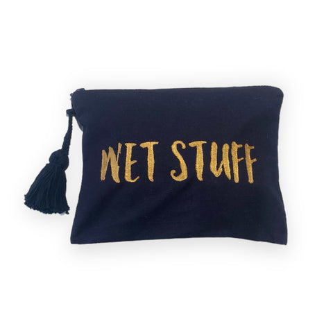 Wet Stuff Linen Clutch - M