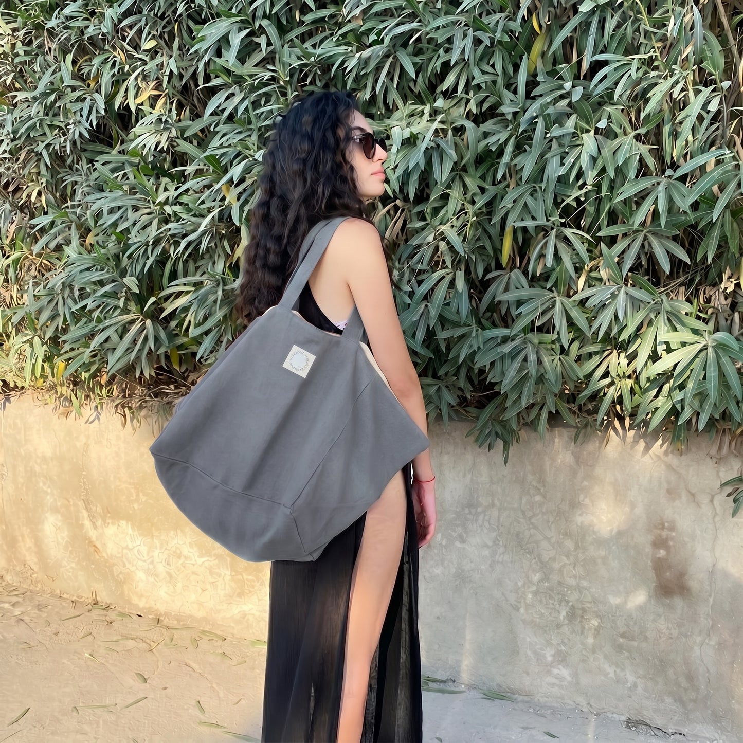 Cube Bag Linen