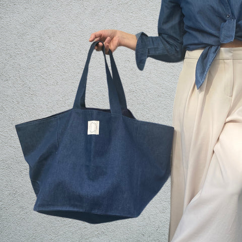 Cube Bag Denim