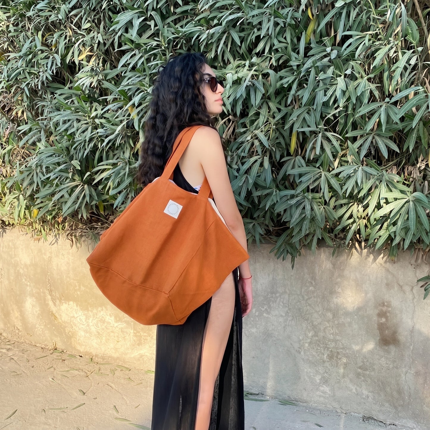 Cube Bag Linen