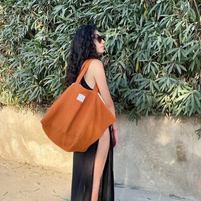Cube Bag Linen