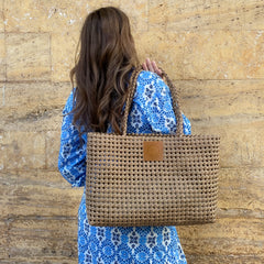 Rattan Tote