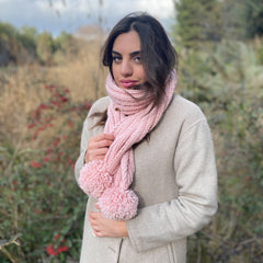 Pompom Scarf