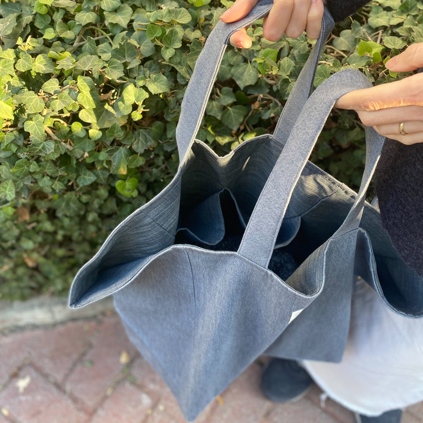 Cube Bag Denim