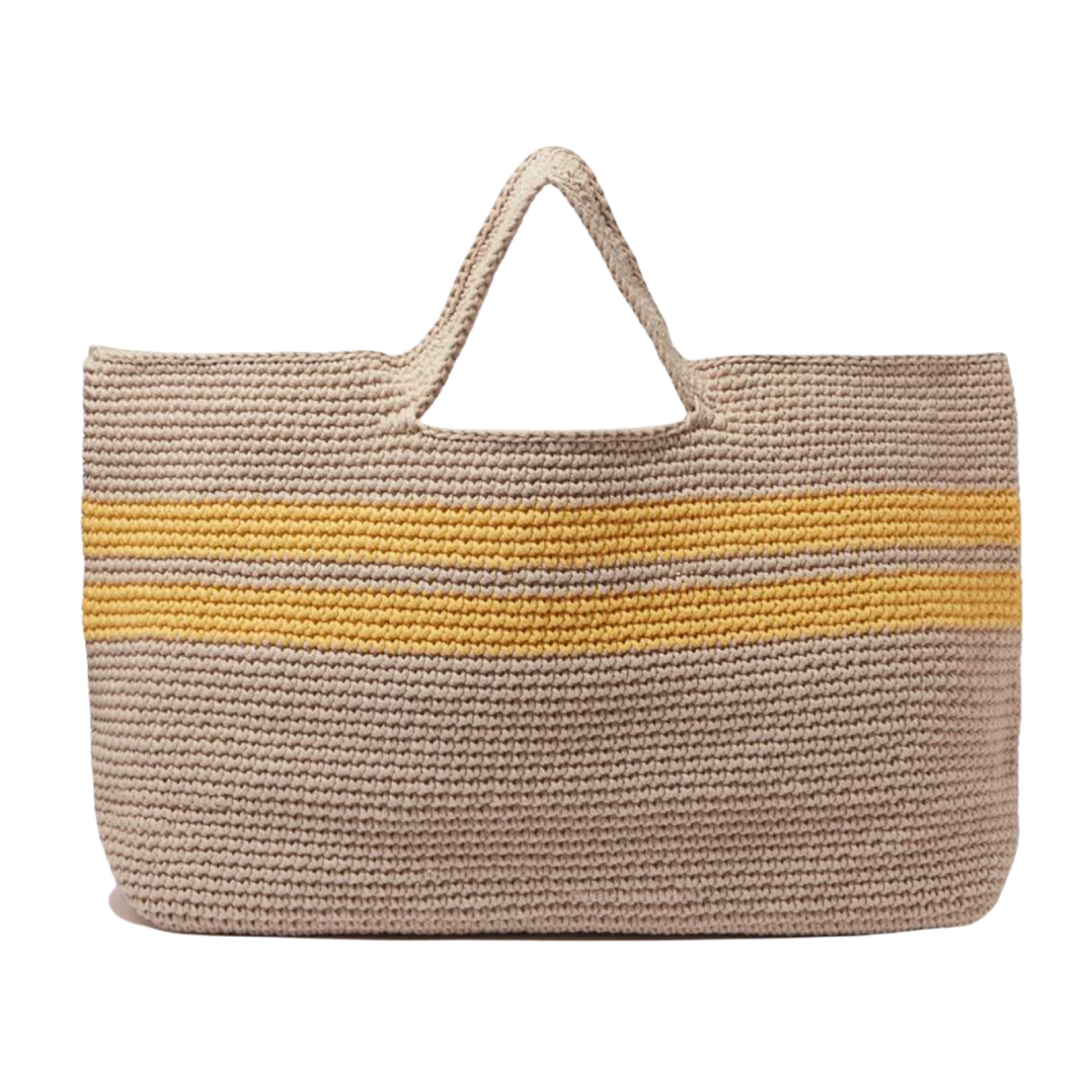 Shopping Crochet Bag "Naturel" Large ÇantalarvvCOOPERATIVESTUDIO Cooperative Studio ##color##