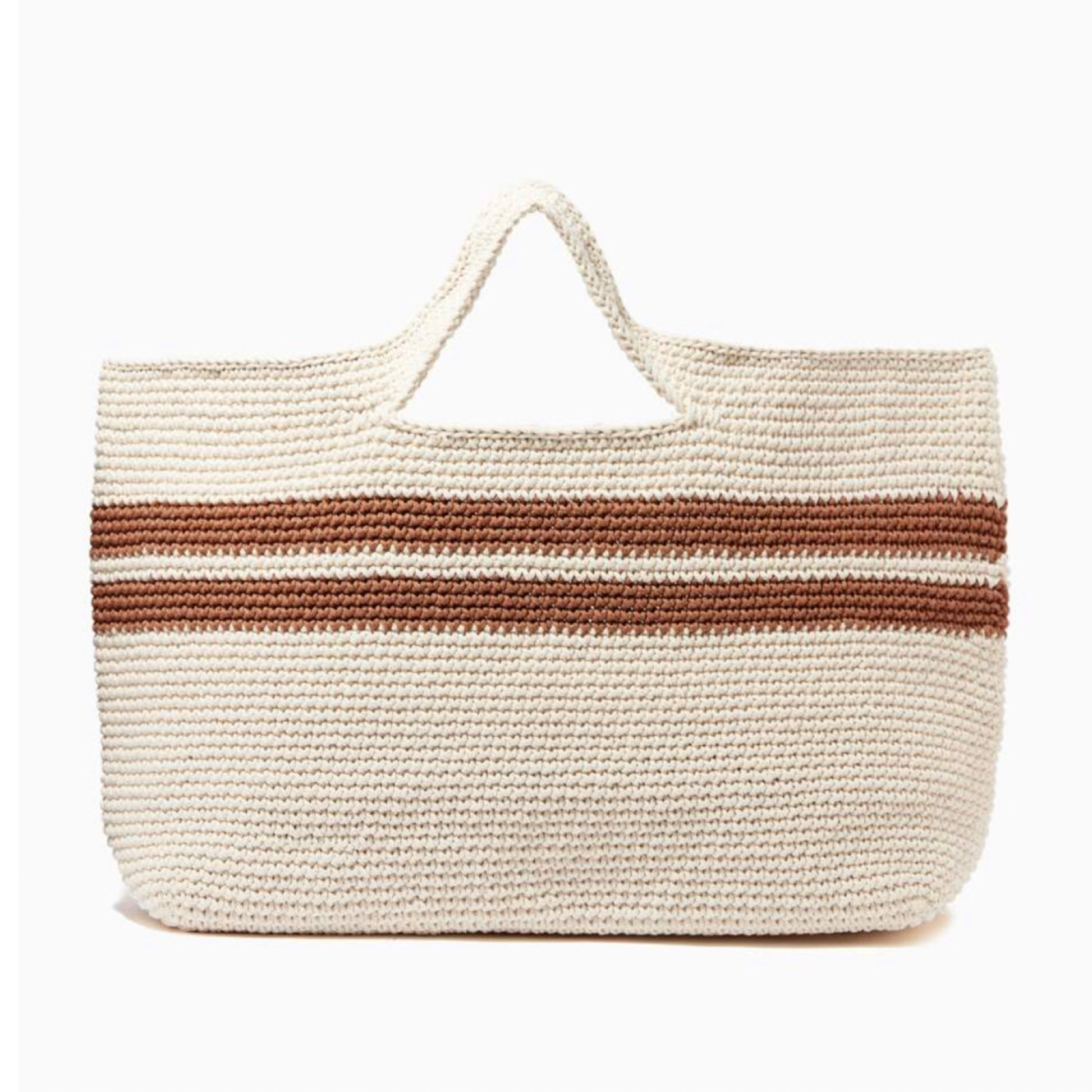 Shopping Crochet Bag "Bone" Large ÇantalarvShopping Crochet Bag "Bone" LargevCOOPERATIVESTUDIO Cooperative Studio ##color##