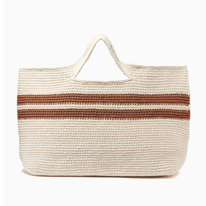 Shopping Crochet Bag "Bone" Large ÇantalarvShopping Crochet Bag "Bone" LargevCOOPERATIVESTUDIO Cooperative Studio ##color##