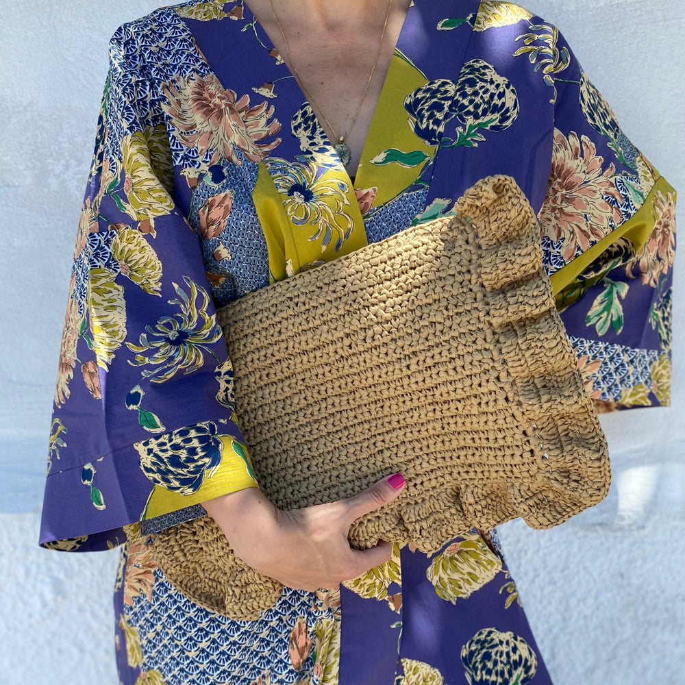 Ruffled Clutch