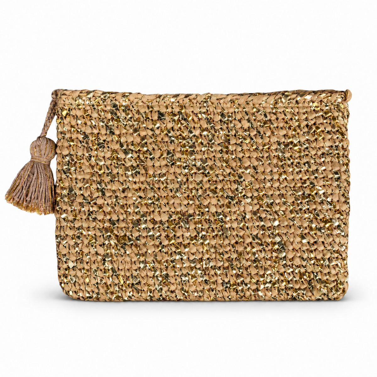 Cooperative Studio Bags — Metallic Clutch — Altın