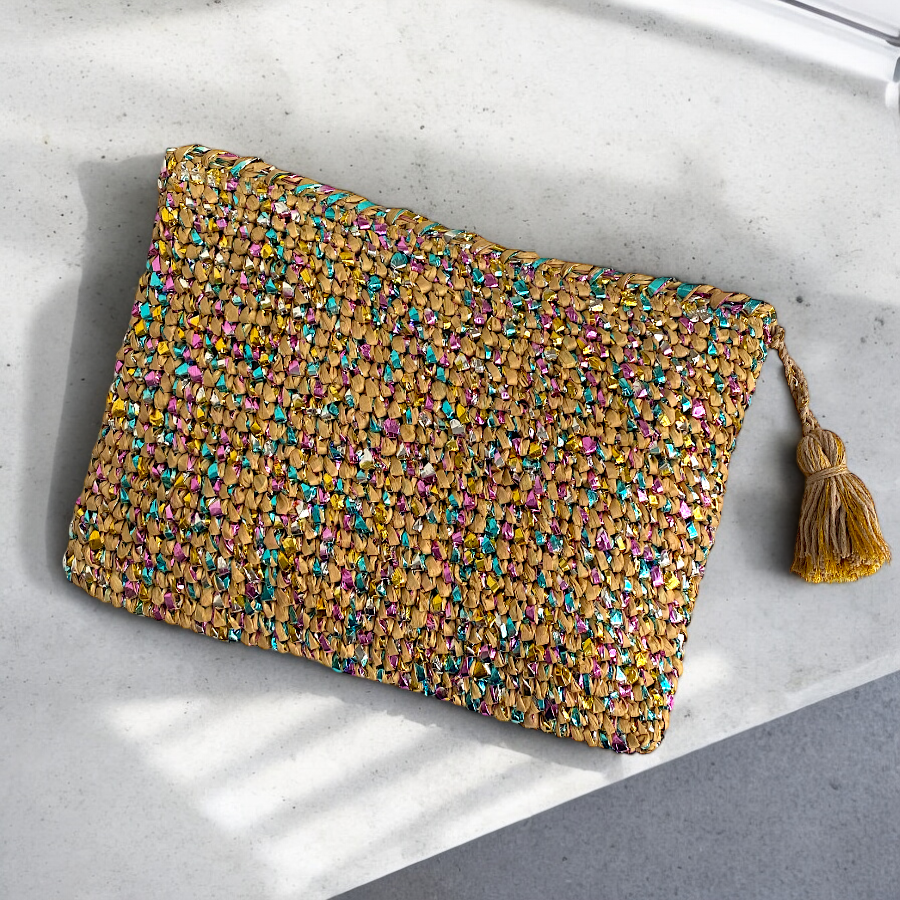 Cooperative Studio Bags — Metallic Clutch — Çok Renkli