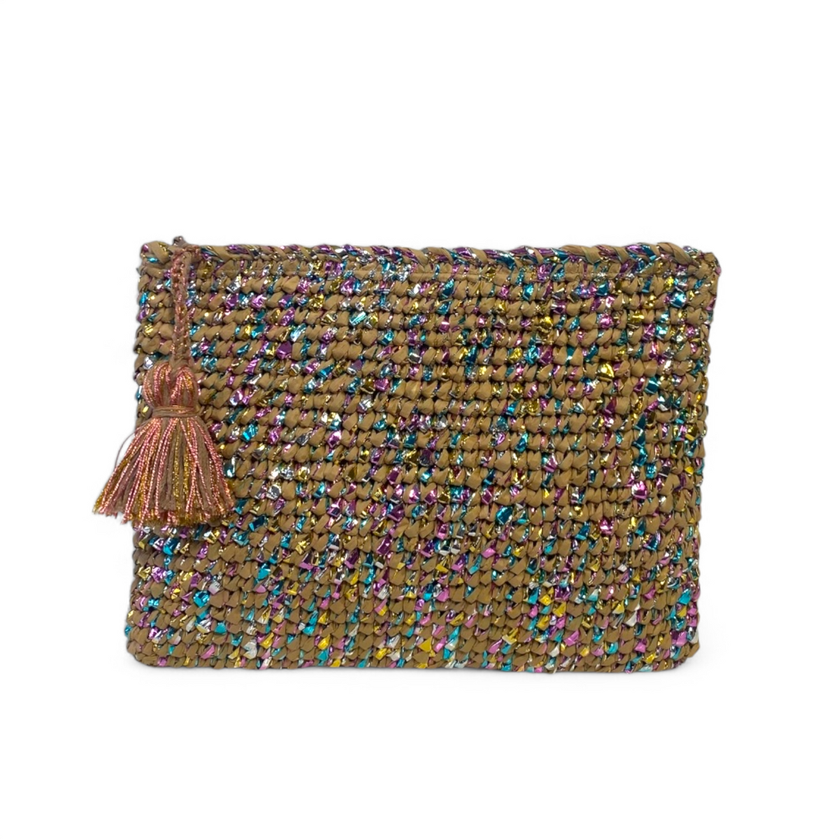 Cooperative Studio Bags — Metallic Clutch — Çok Renkli