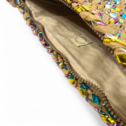 Cooperative Studio Bags — Metallic Clutch — Çok Renkli