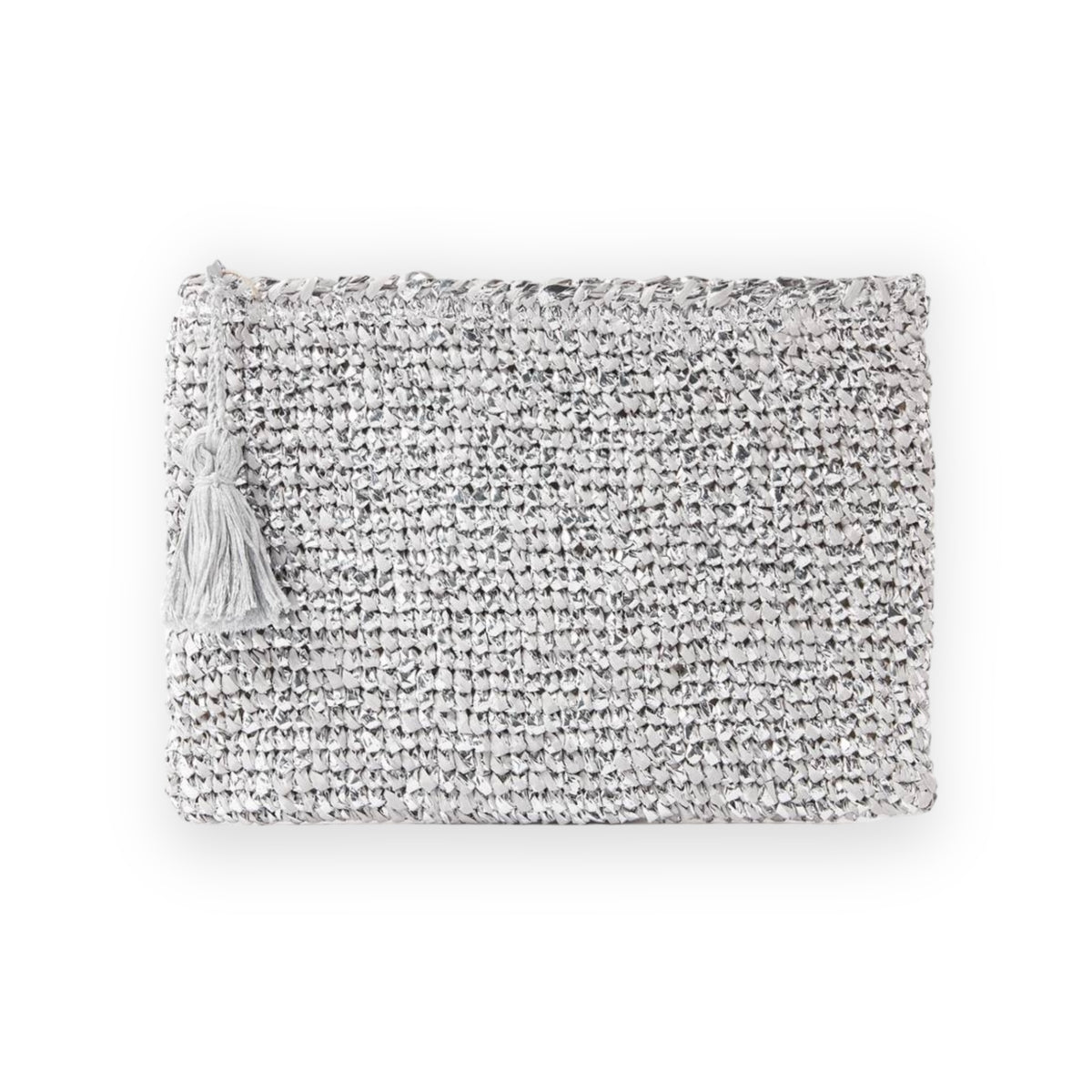 Cooperative Studio Bags — Metallic Clutch — Gümüş