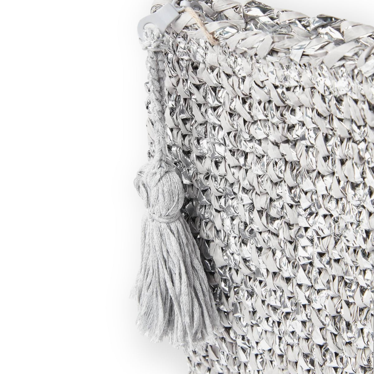 Cooperative Studio Bags — Metallic Clutch — Gümüş