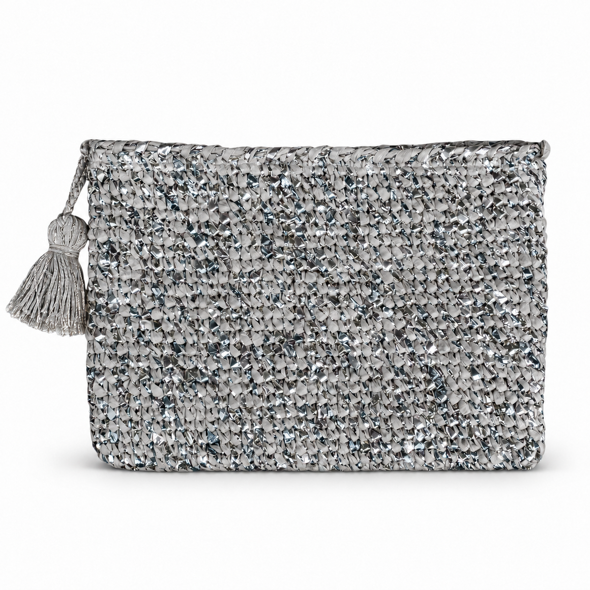 Cooperative Studio Bags — Metallic Clutch — Gümüş