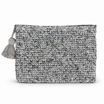 Cooperative Studio Bags — Metallic Clutch — Gümüş
