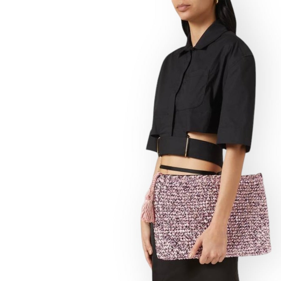 Cooperative Studio Bags — Metallic Clutch — Pudra Pembe