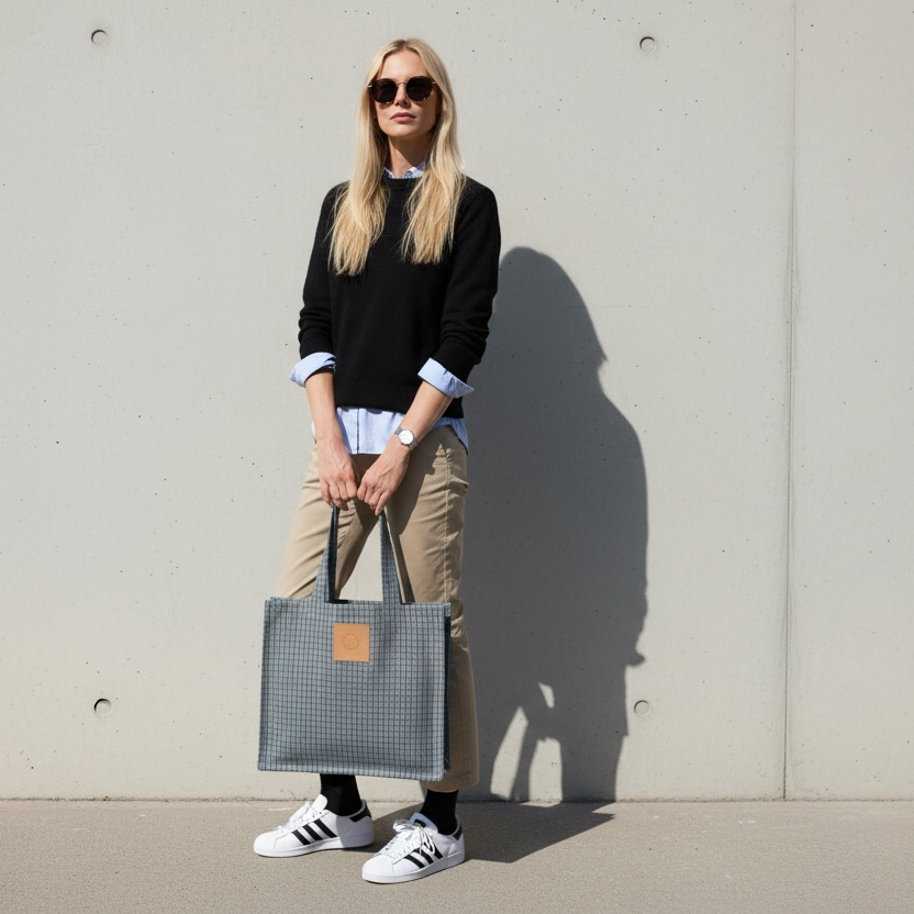 Cooperative Studio Bags — Nice Tote — Açık mavi