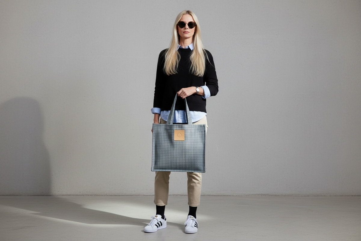 Cooperative Studio Bags — Nice Tote — Açık mavi