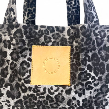 Cooperative Studio Bags — Nice Tote — Siyah Leopar