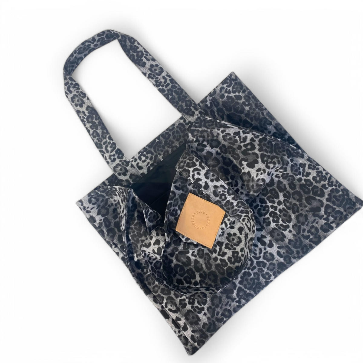 Cooperative Studio Bags — Nice Tote — Siyah Leopar
