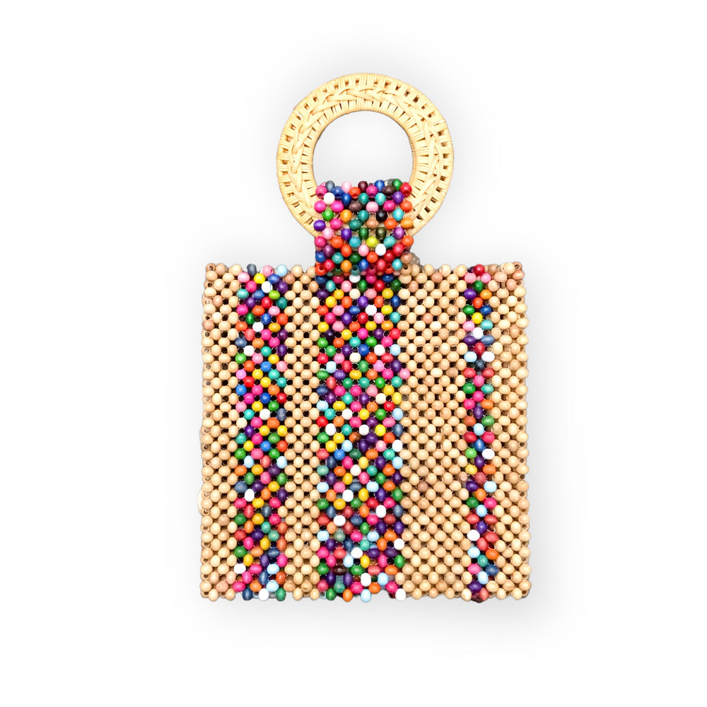 Rainbow Bead Bag