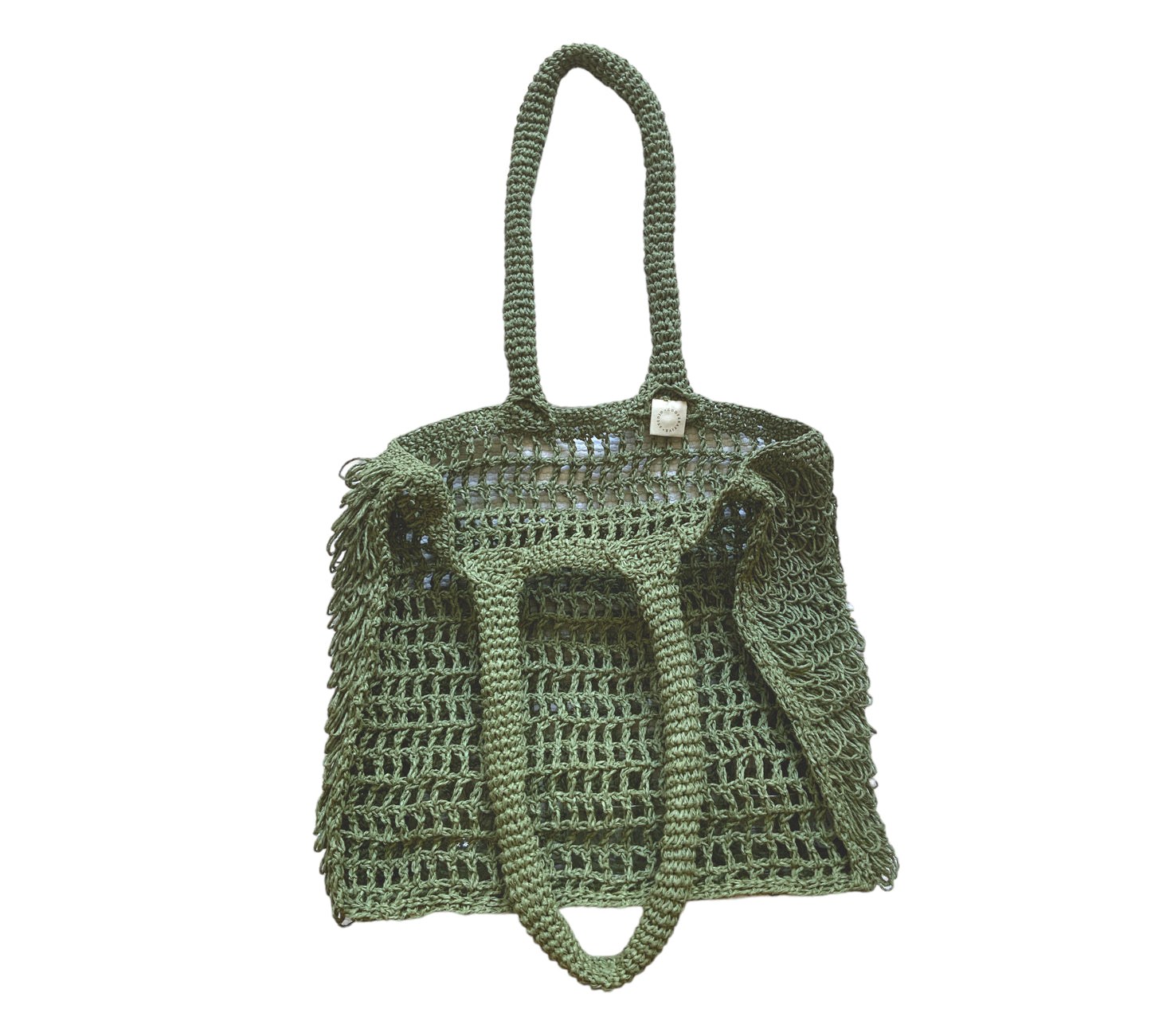 Tasseled Paper Tote ÇantalarvvCOOPERATIVESTUDIO Cooperative Studio ##color##