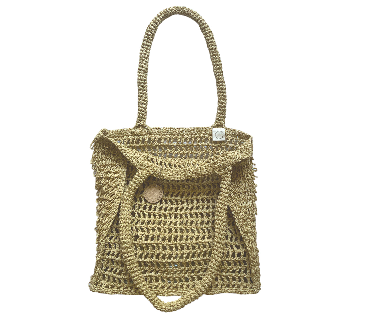 Tasseled Paper Tote ÇantalarvvCOOPERATIVESTUDIO Cooperative Studio ##color##