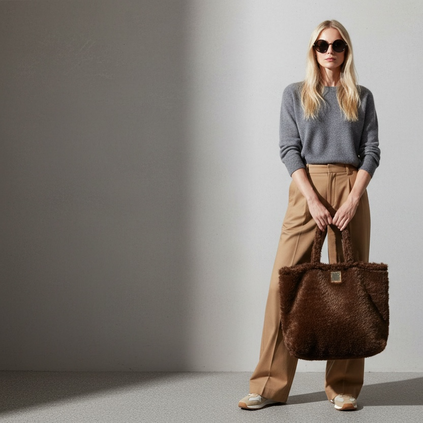 Cooperative Studio Bags — Winter Tote — Kahverengi