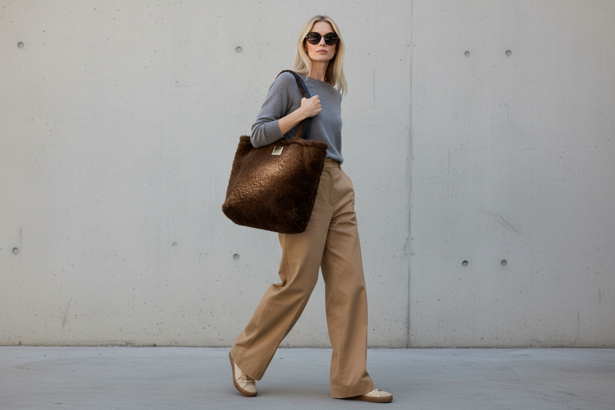 Cooperative Studio Bags — Winter Tote — Kahverengi