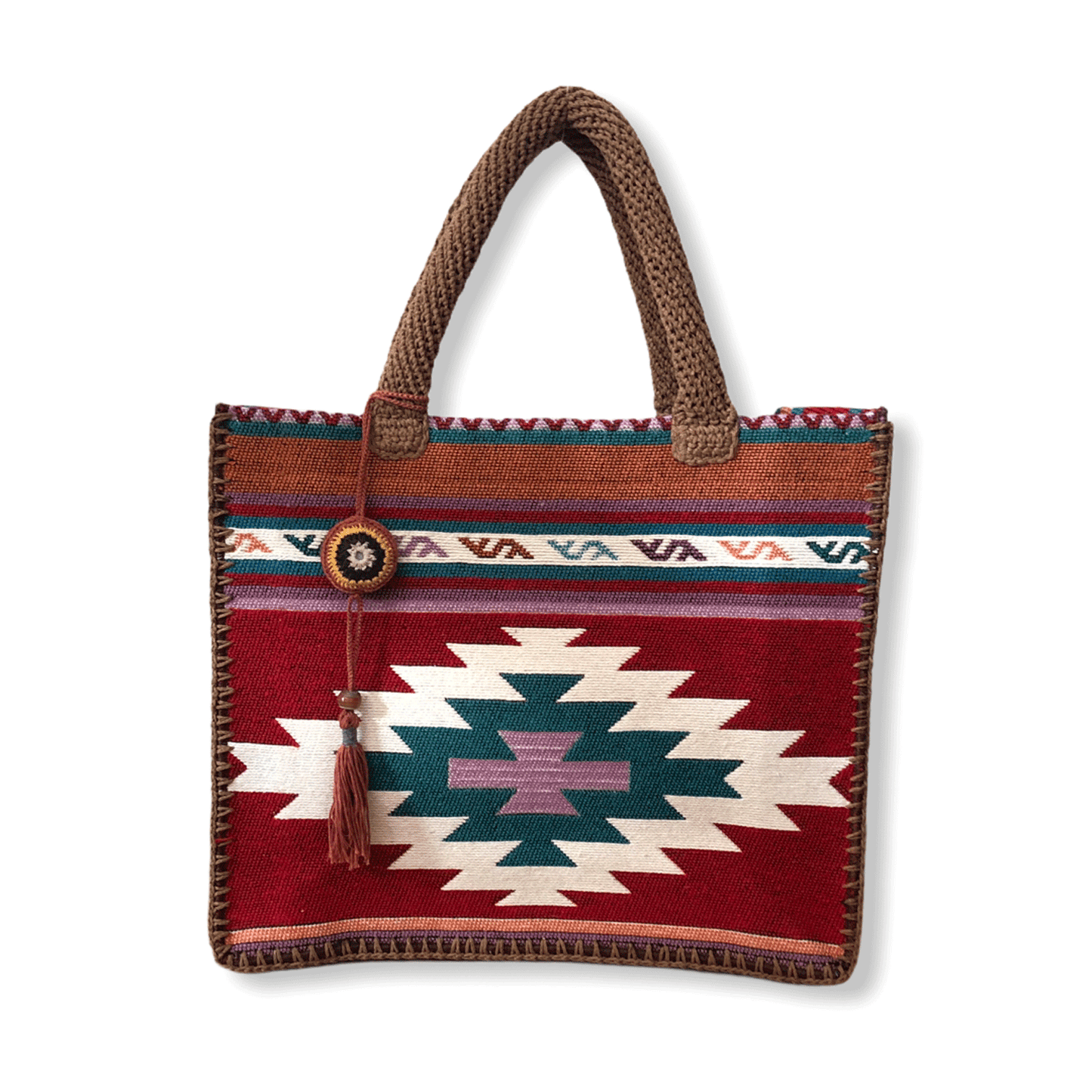 Kilim Crochet Bag