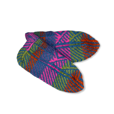 Pop Rainbow Patik Socks