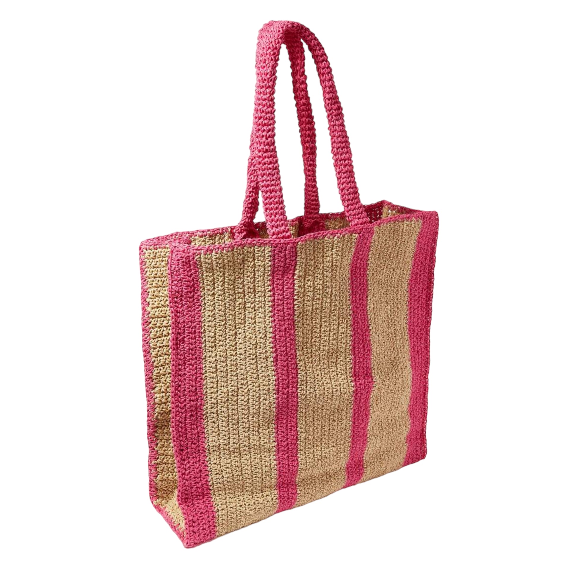 Striped Crochet Bag ÇantalarvvCOOPERATIVESTUDIO Cooperative Studio ##color##