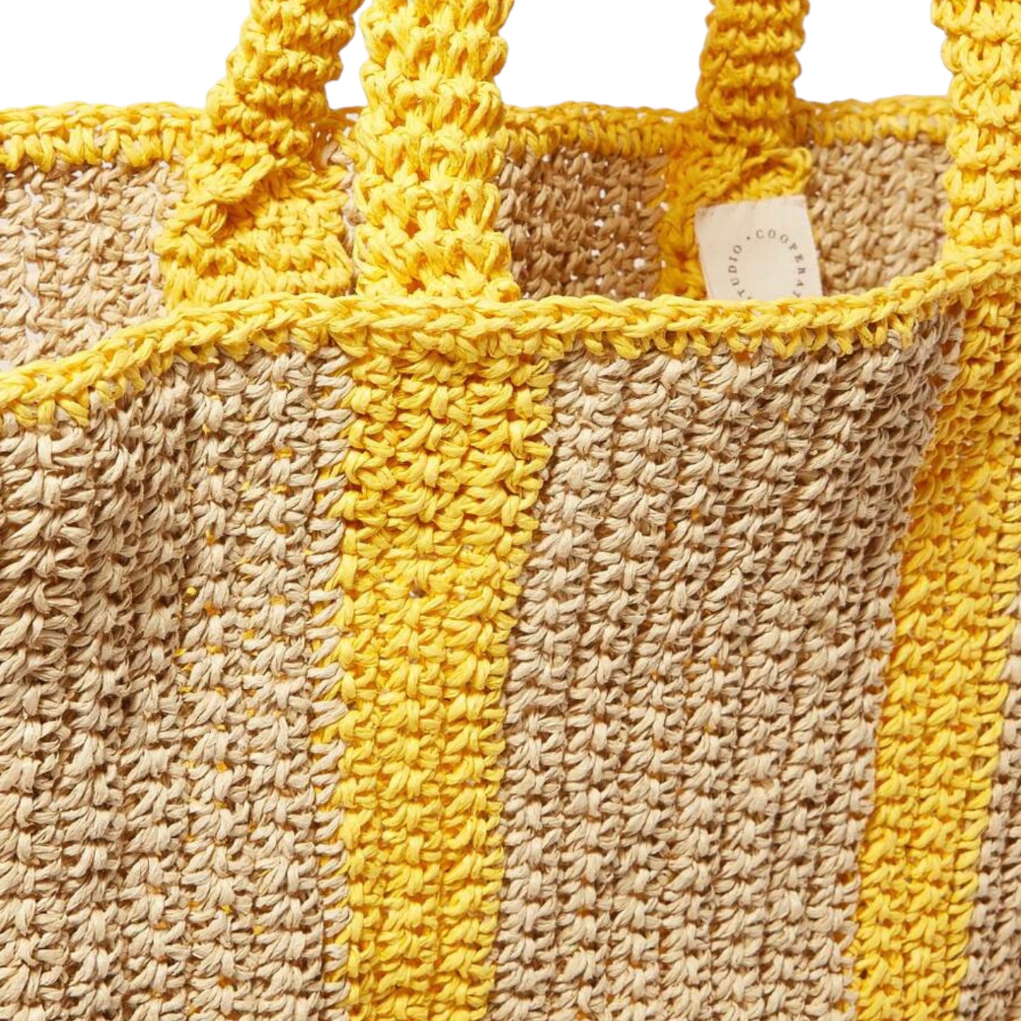 Striped Crochet Bag ÇantalarvvCOOPERATIVESTUDIO Cooperative Studio ##color##